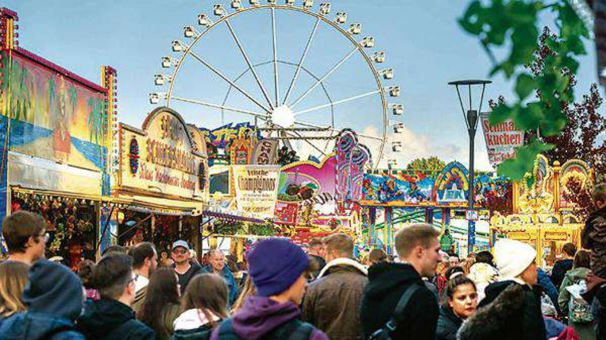 Kramermarkt in Oldenburg mit der ganzen Familie EWE Baskets heute