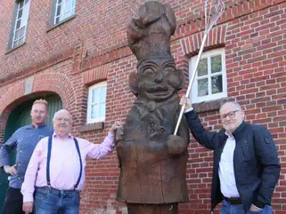 Sie freuen sich auf das diesj&auml;hrige Benefizessen in B&ouml;sel (von links): Andr&eacute; Beier, Franz Rielmann und Martin Pille.