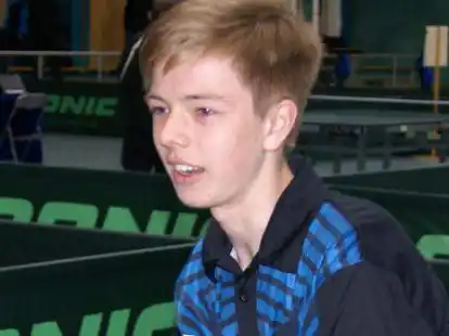 Benedikt Lenzschau gl&auml;nzte als Ersatzspieler in der B&ouml;seler Dritten mit einer sehr guten Leistung.