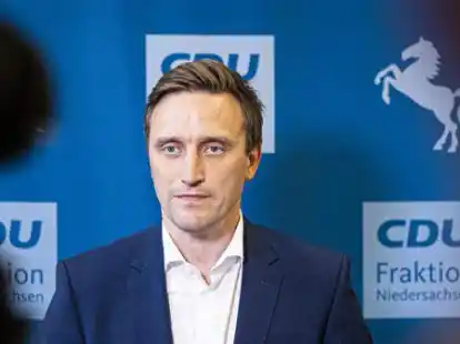 Will nun auch CDU-Landesvorsitzender werden: Sebastian Lechner, neuer Chef der CDU-Fraktion im Nieders&auml;chsischen Landtag.