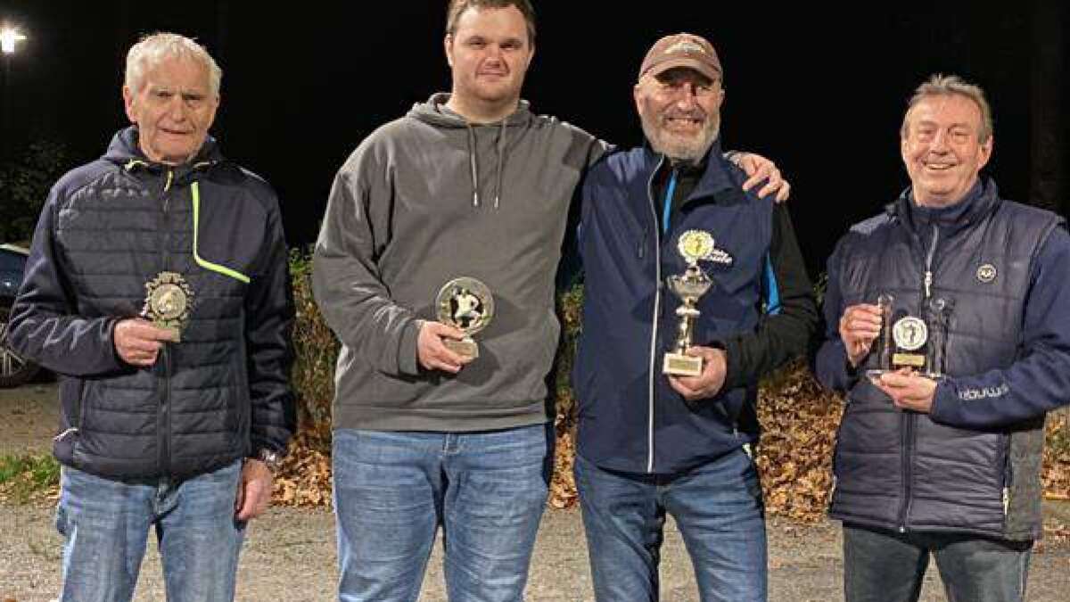 Boule Turnier in Wildeshausen Robert Orlandini erneuter Sieger