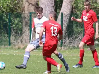 Wiedersehen: Der Ex-Wildeshauser Jan Lehmkuhl (links) tritt mit dem SC Melle am Sonntag  im Krandel an.