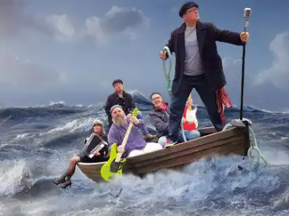 Die Muschels treten am Sonnabend, 19. November, in der Mittenfelder Diele auf.