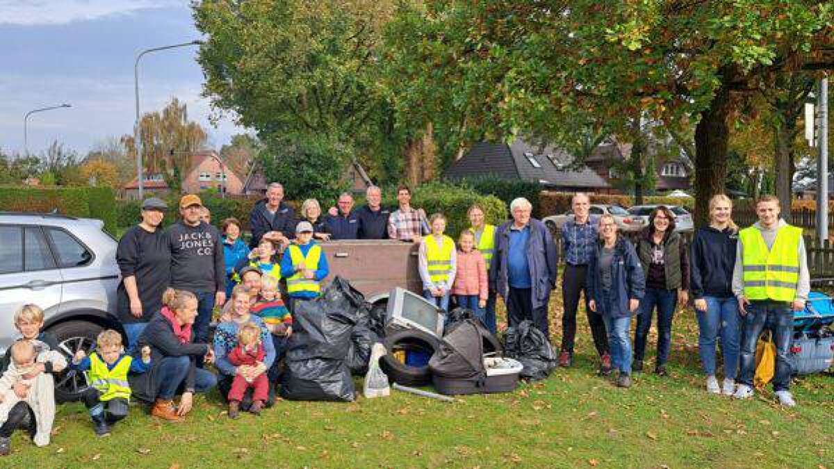 Aktion „Saubere Landschaft“ in Tungeln Ortsverein räumt