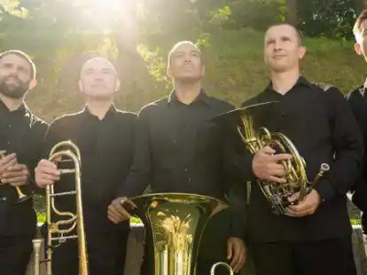 Das Quintett Philharmonic Brass aus der Ukraine kommt nach Hude.