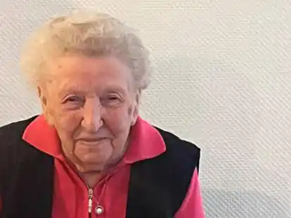 Feierte Ende Oktober ihren 100. Geburtstag: Bernhardine Hajunga.