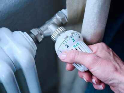 Die milden Temperaturen im Oktober haben den Gasverbrauch sinken lassen.