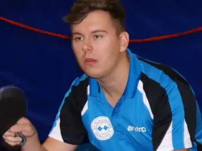 Marven Kroon hatte gro&szlig;en Anteil am Ramsloher Sieg im Kreisliga-Spitzenspiel gegen Gehlenberg.