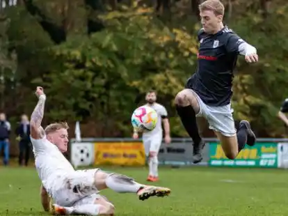 Die Gehlenberger flogen in Harkebr&uuml;gge nach einem 0:2-R&uuml;ckstand noch zum Ausgleich.