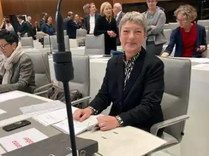 Kurz vor der Wahl: SPD-Abgeordnete Hanna Naber wurde einstimmig zur neuen Pr&auml;sidentin des Nieders&auml;chsischen Landtags  gew&auml;hlt.