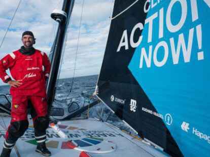 Bereit f&uuml;r die erste gro&szlig;e Regatta seit der Vend&eacute;e Globe 2020: Boris Herrmann auf der neuen &bdquo;Seaexplorer&ldquo;