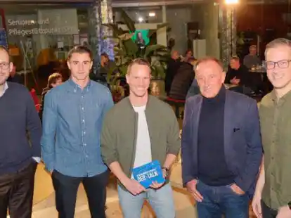 Heute beim VfB-Talk dabei: Henning Menke, Sebastian Mielitz, Rudy Sch&ouml;nborn, Dieter Burdenkski und Lars Blancke.