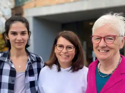 Spencer Schmaeck, Tanja Homann und Ruth Ehlers (von links) begleiten todkranke Menschen bis zum Ende.