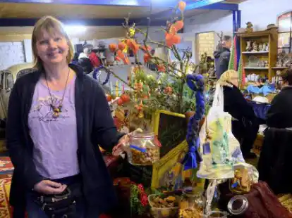 Gesunde Hundeleckerlis bot Bianca Schomacker an ihrem Stand an.