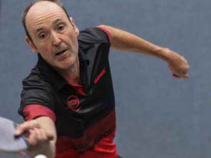 Peter Igel konnte die Niederlage des TV Hude in Hannover trotz seiner Erfolge in Einzel und Doppel nicht verhindern.