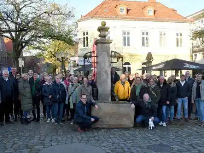 Die K&ouml;nigskompanie der Wildeshauser Sch&uuml;tzengilde hat das traditionelle &bdquo;Bergfest&ldquo; gefeiert.