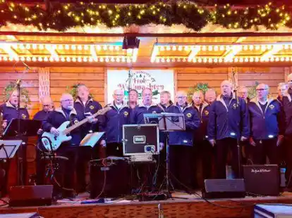 Tritt bei Blumes Winterzauber auf: der Shanty Chor Hude