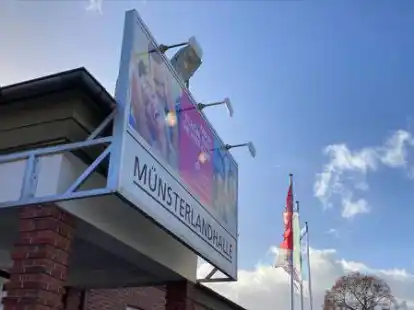 Die M&uuml;nsterlandhalle muss aufgrund baulicher M&auml;ngel vorerst geschlossen bleiben. In 2024 soll eine L&ouml;sung her.