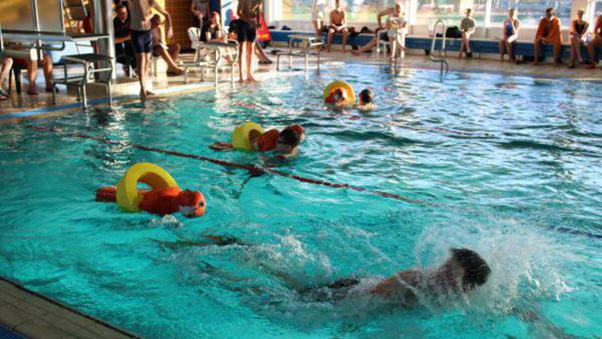 Vereinemeisterschaften der DLRG Garrel Spannende Rennen im Hallenbad