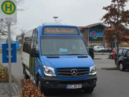 Wird auch k&uuml;nftig mit Diesel betrieben: der B&uuml;rgerbus in Edewecht.