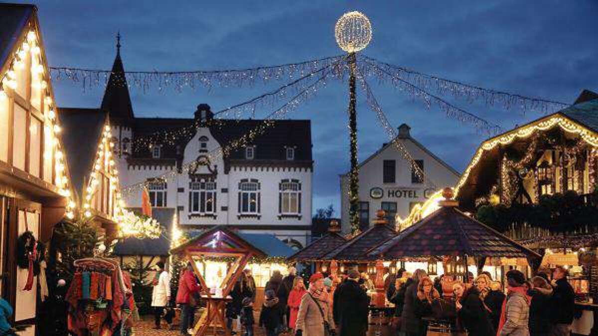 Jever Weihnachtsmarkt Eröffnung Alter Markt