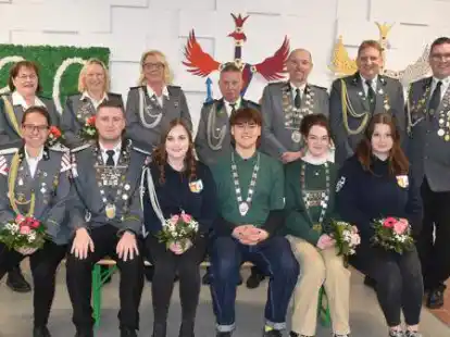 Das neue K&ouml;nigshaus der Sandkruger Sch&uuml;tzen