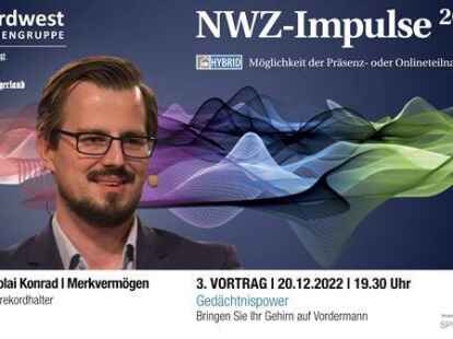 Wir verlosen unter den Leserinnen und Lesern des Wirtschaftsnewsletters Karten f&uuml;r die NWZ-Impulse.