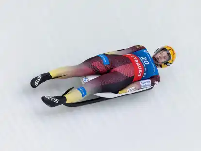 Dajana Eitberger fuhr in beiden Durchg&auml;ngen jeweils die Bestzeit heraus.