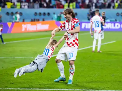 Setzt nach Platz drei mit Kroatien seine Nationalelfkarriere fort:&nbsp;Luka Modric.