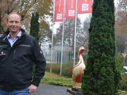 Sven Freese setzt in der Unternehmensgruppe Meyer Technik eine Familientradition fort.