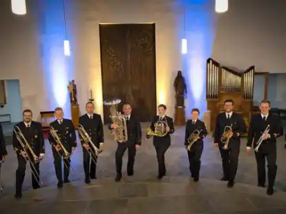 NordseeBrass, das Blechbl&auml;serensemble des Marinemusikkorps Wilhelmshaven.