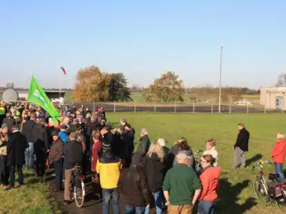 2019 mehrte sich der Protest gegen eine bef&uuml;rchtete Fracking-Bohrung in Engerhafe.
