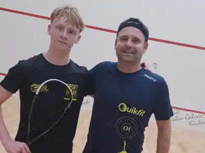 Schenkten sich im Finale nichts: Emmanuel David (rechts) und Tom Matzeschke