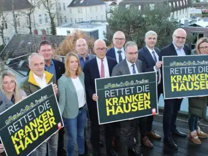 Vertreter mehrerer christlicher Kliniken in der Region riefen in Oldenburg auf: &bdquo;Rettet die Krankenh&auml;user&ldquo;