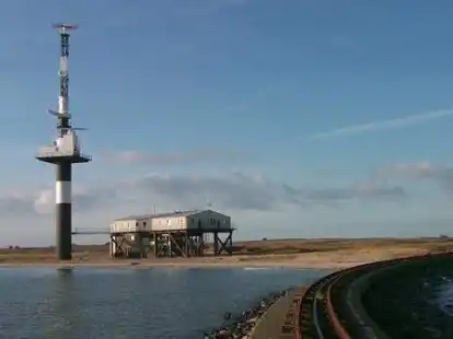 Auf Minsener Oog sind die Naturschutzwarte des Mellumrates in den Unterk&uuml;nften des Wasserstra&szlig;en- und Schifffahrtsamtes untergebracht.