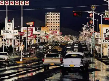 Die Farben der Gro&szlig;stadt: Ernst Haas&rsquo; ber&uuml;hmtes Foto &bdquo;Route 66, Albuquerque, New Mexico, 1969&ldquo;