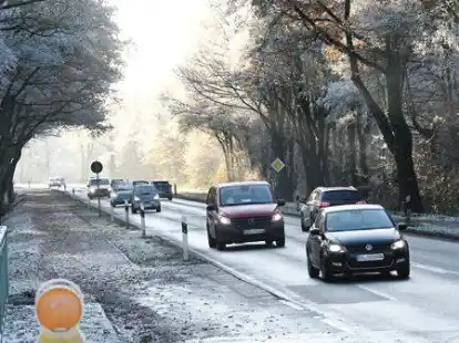 Die Oldenburger Stra&szlig;e Richtung Tungeln: Ob sie sich als gute Radverbindung zwischen Oldenburg und Wardenburg eignet, wird derzeit untersucht.