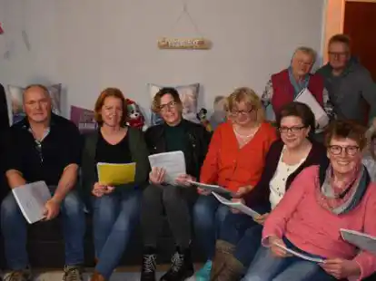 Die Theatergruppe in Westerloy: Ab Februar werden sie regelm&auml;&szlig;ig auf der B&uuml;hne stehen.