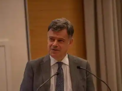 Prof. Dr. Giovanni Maio sprach beim &Auml;rzteforum in Stapelfeld.