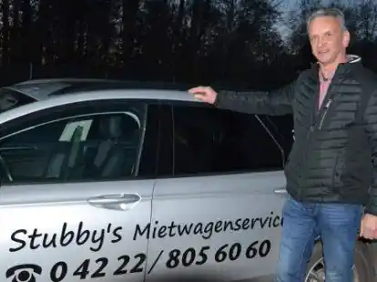 Verdient heute als Taxiunternehmer und Fahrzeugaufbereiter sein Geld: Heiko Stubbemann.