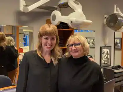 Ilka Preuth (links) &uuml;bernimmt den Salon von Schwiegermutter Rosa.