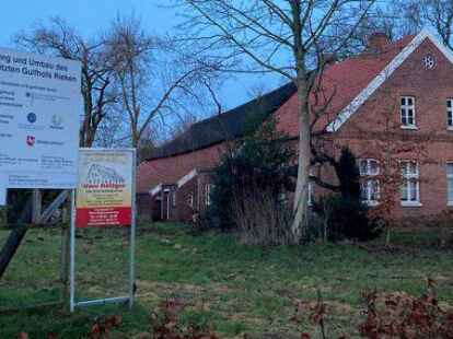 Das Geb&auml;lk im Gulfhof Rieken in Westerende reicht bis ins Jahr 1557 zur&uuml;ck. Jetzt ist eine Neunutzung in Sicht.