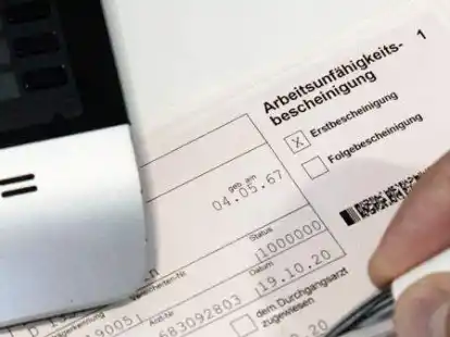 Der Krankenstand in Ostfriesland ist weitaus schlimmer als bisher von der Versicherung angegeben.