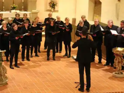 Wird 2023 zwei gro&szlig;e Bach-Werke einstudieren: der Kammerchor Arte Vokale &ndash; hier bei seinem Antrittskonzert vor drei Jahren in St. Cyprian und Cornelius.