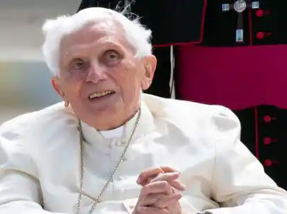Der emeritierte Papst Benedikt XVI.