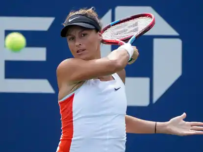 Tatjana Maria hat ihr erstes Match in Hobart gewonnen.