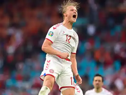 St&uuml;rmer Kasper Dolberg verst&auml;rkt die TSG Hoffenheim zun&auml;chst bis zum Sommer.