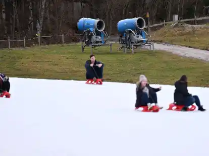 Kaum Schnee: Wintersportler m&uuml;ssen in dieser Saison besonders gut aufpassen.