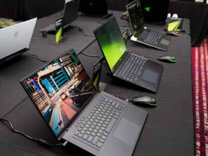 Da stecken RTX 4050-4080 drin:&nbsp;Gaming-Notebooks verschiedener Hersteller mit den neuen Nvidia-Grafikchips.