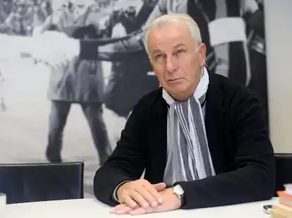 Der Vizepr&auml;sident des Fu&szlig;ball-Bundesligisten Borussia M&ouml;nchengladbach: Rainer Bonhof